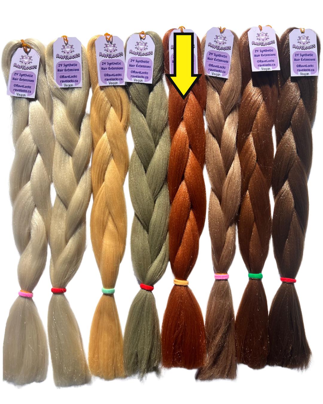 Auburn - Natural Braiding Hair