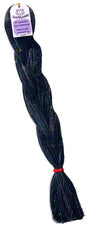 Black  - Tinsel Braiding Hair