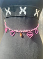 Body Chain - Necklace - Accessory (Pink) - Hearts