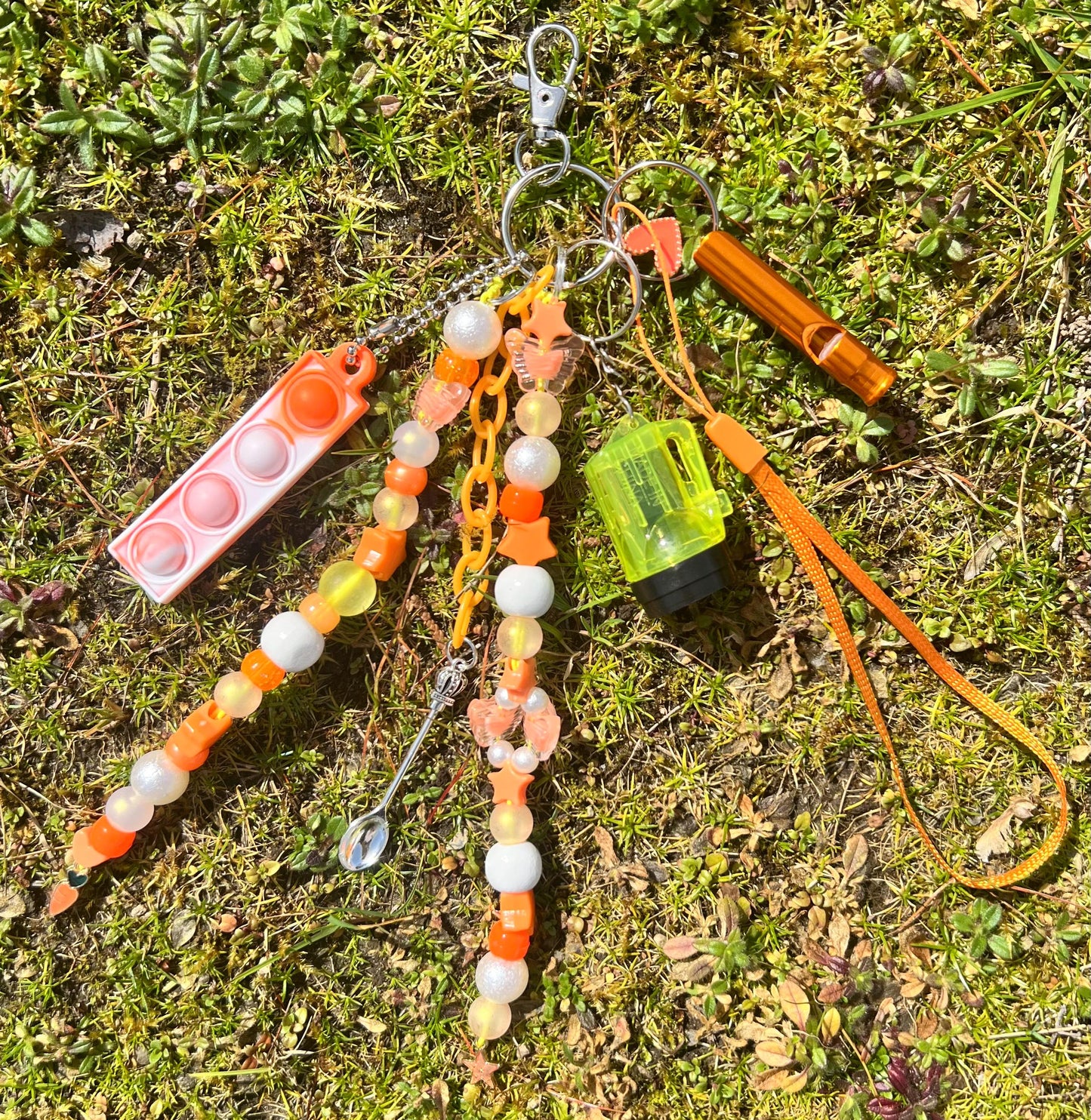 Multi-Function Charm Keychain - Festival/Rave Ready