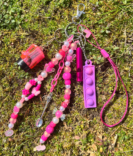 Multi-Function Charm Keychain - Festival/Rave Ready