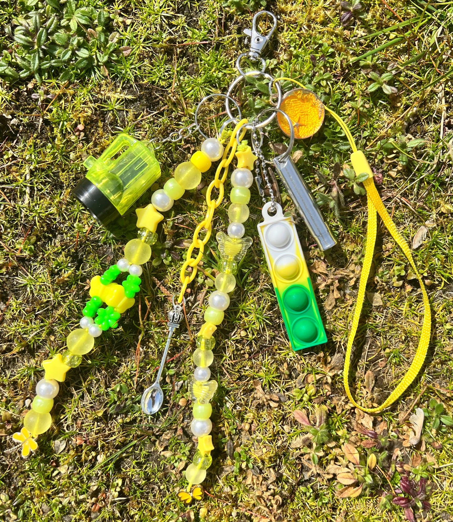 Multi-Function Charm Keychain - Festival/Rave Ready