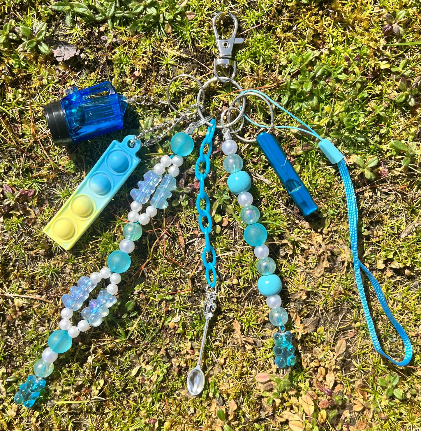 Multi-Function Charm Keychain - Festival/Rave Ready