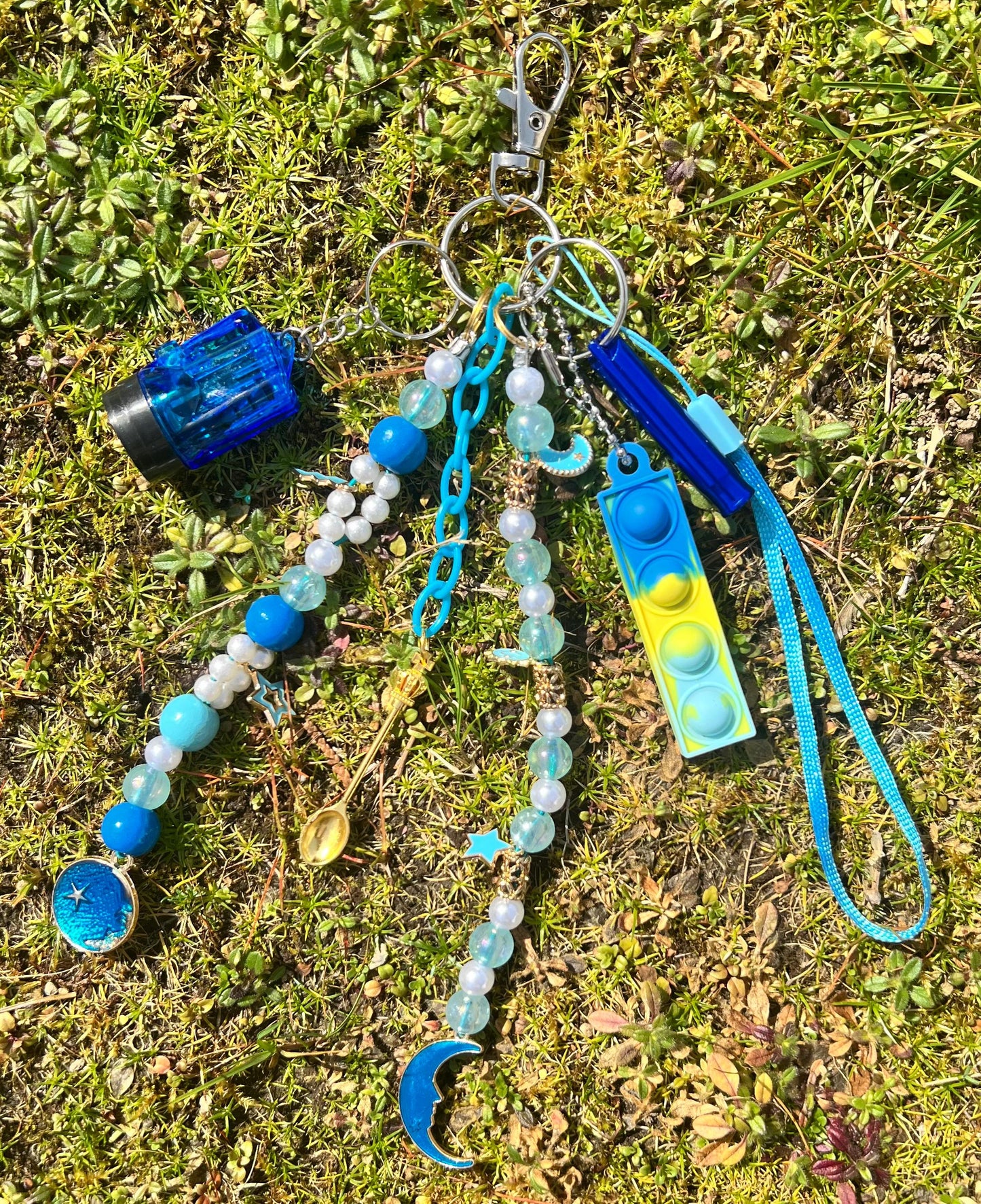 Multi-Function Charm Keychain - Festival/Rave Ready