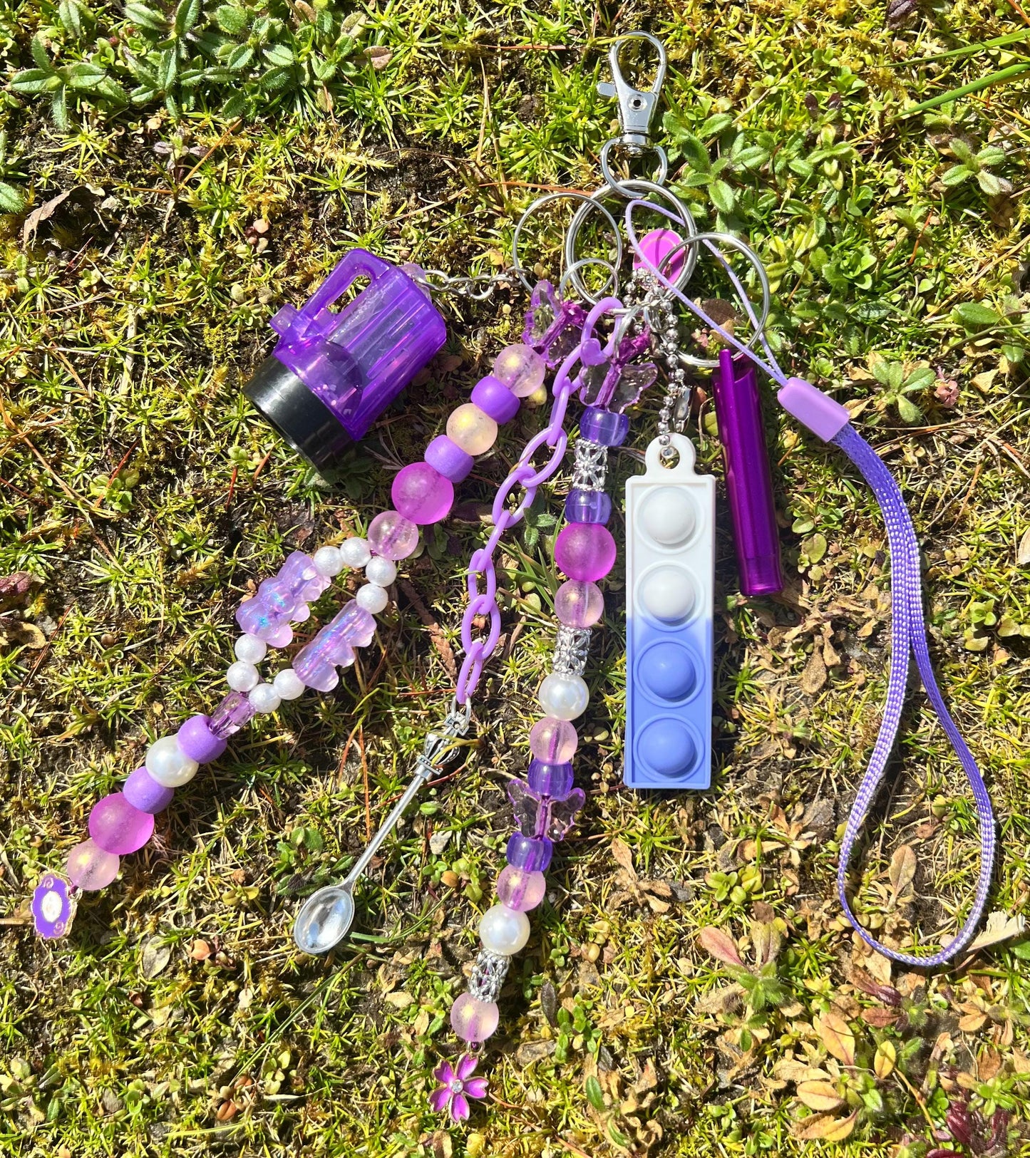 Multi-Function Charm Keychain - Festival/Rave Ready