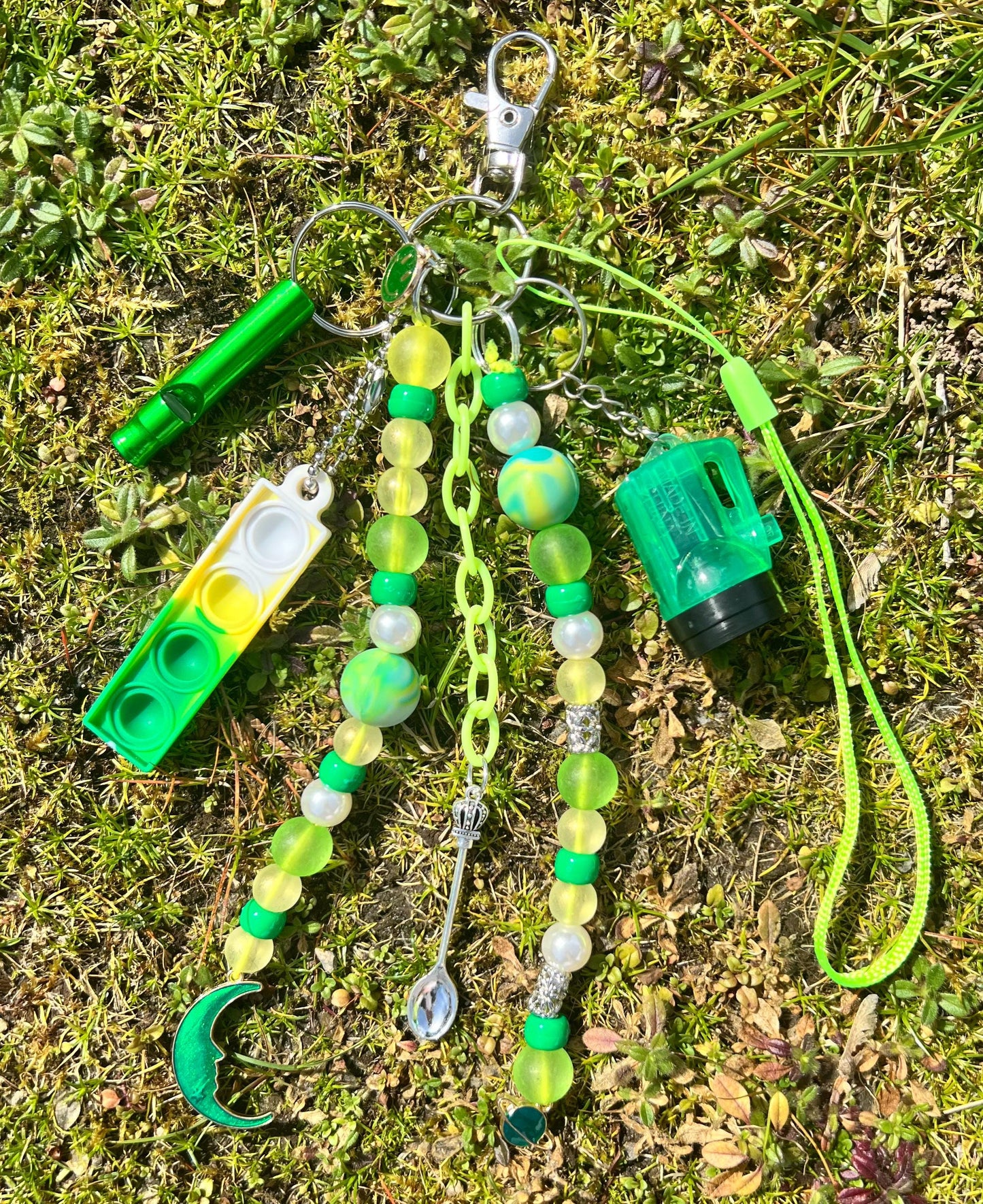 Multi-Function Charm Keychain - Festival/Rave Ready