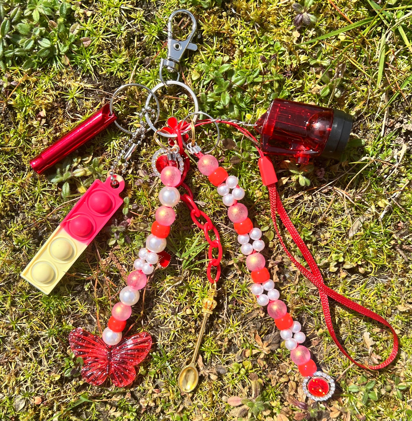 Multi-Function Charm Keychain - Festival/Rave Ready