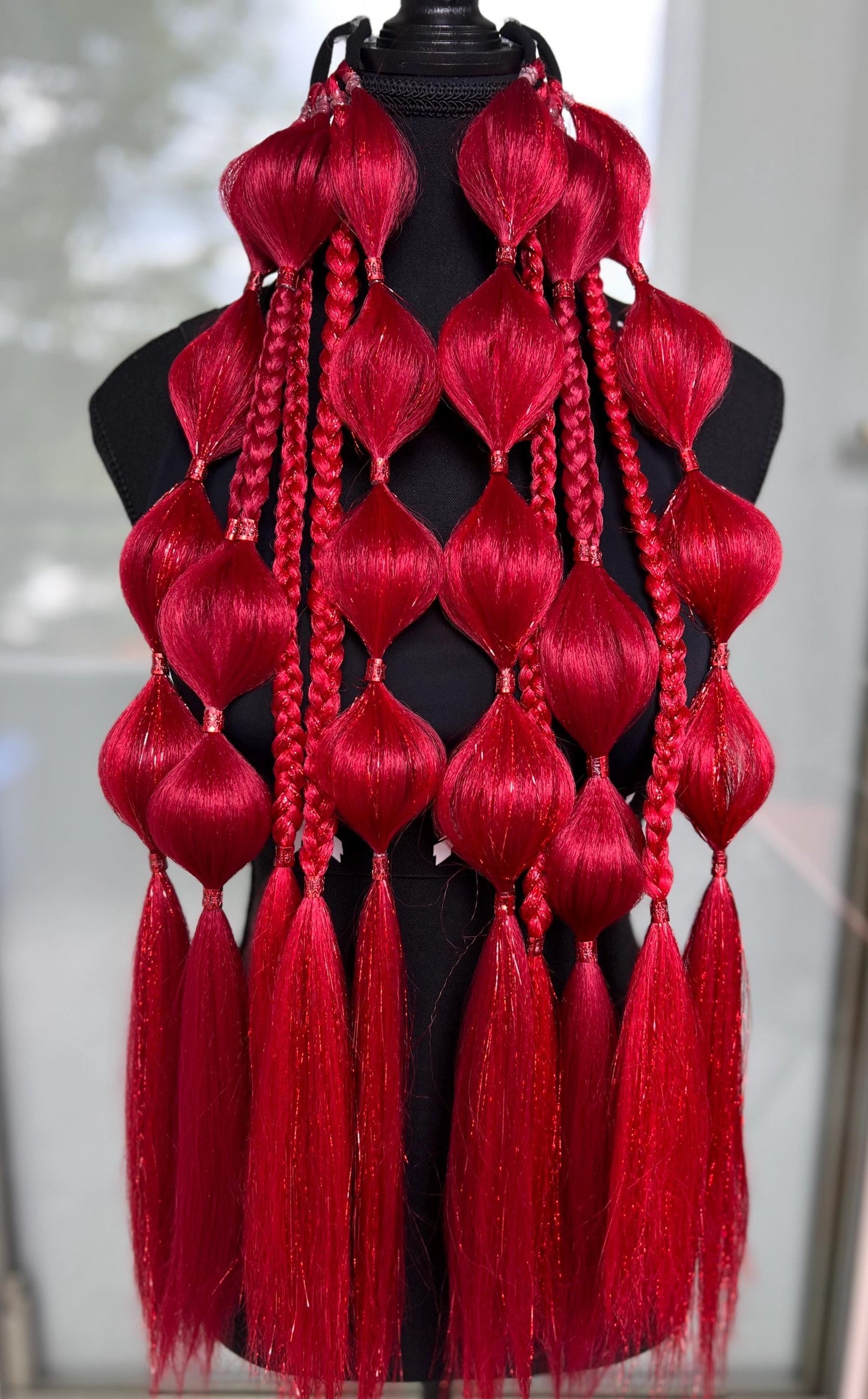 Killa - Tie-In Braid Extensions (Bubble Braids) - Tinsel