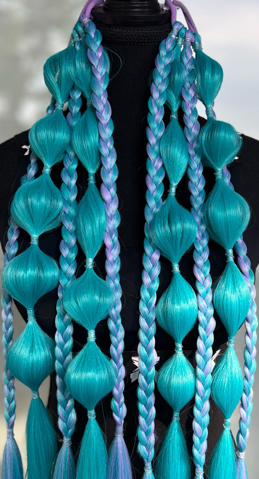 Feather - Tie-In Braid Extensions (Bubble Braids)