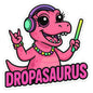 EDM Rave Festival Sticker Set or Single | Vinyl Decal | Dino | PLUR