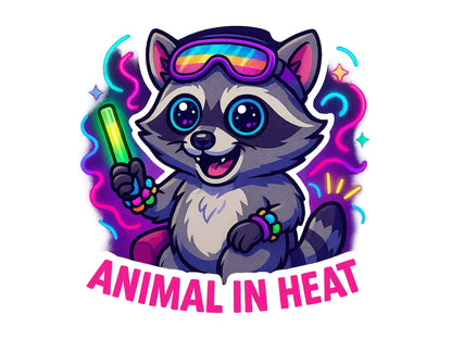 EDM Rave Festival Sticker Set or Single | Vinyl Decal | Animals | PLUR