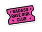 EDM Rave Festival Sticker Set or Single | Vinyl Decal | Sayings | PLUR