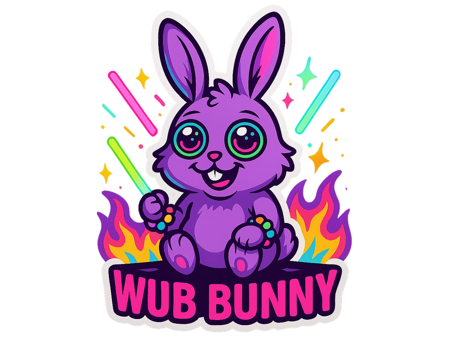 EDM Rave Festival Sticker Set or Single | Vinyl Decal | Animals | PLUR