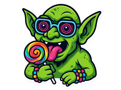 EDM Rave Festival Sticker Set or Single | Vinyl Decal | Monsters & Characters | PLUR