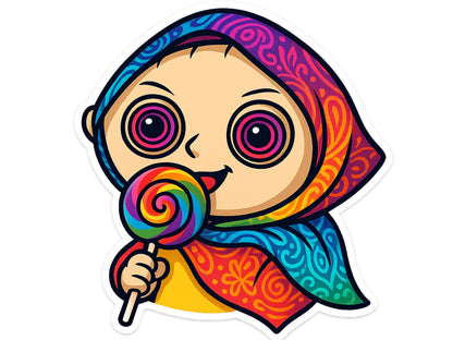 EDM Rave Festival Sticker Set or Single | Vinyl Decal | Monsters & Characters | PLUR