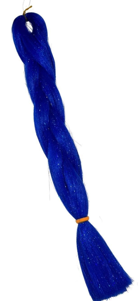 Royal Blue  - Tinsel Braiding Hair