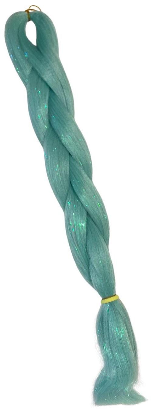 Light Blue  - Tinsel Braiding Hair