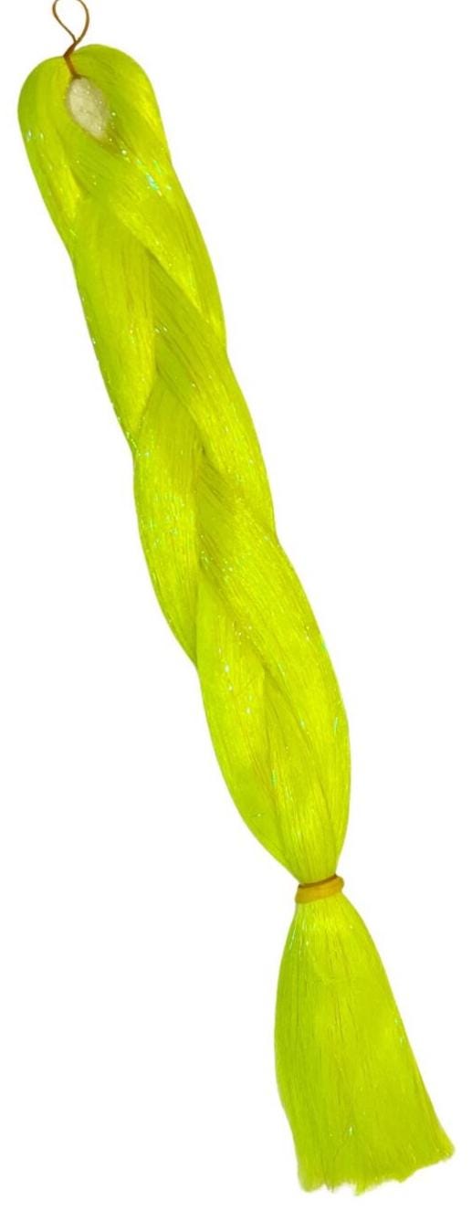 Yellow  - Tinsel Braiding Hair