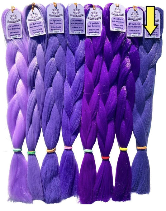 Studio - Purple Braiding Hair