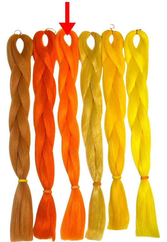 Carrot - Orange Braiding Hair