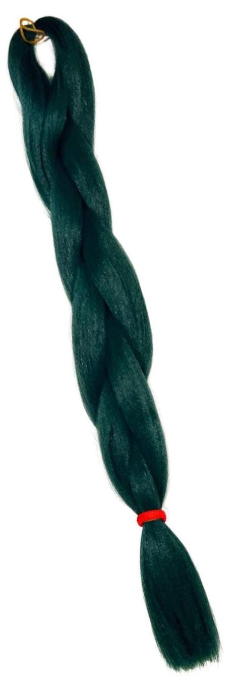 Hunter - Green Braiding Hair