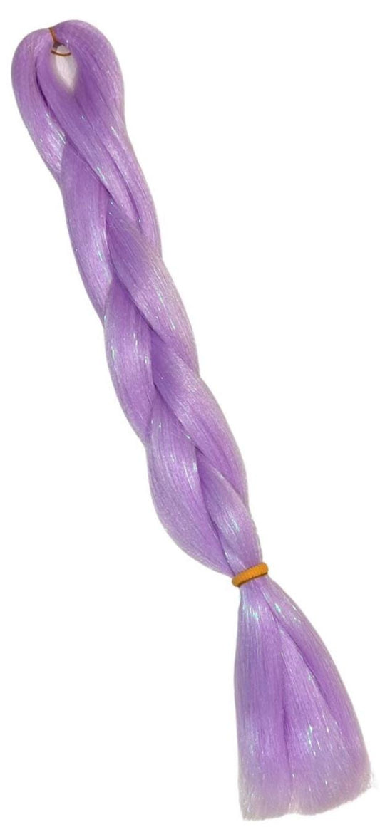Pastel Purple  - Tinsel Braiding Hair