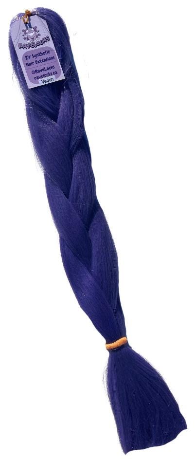 Studio - Purple Braiding Hair