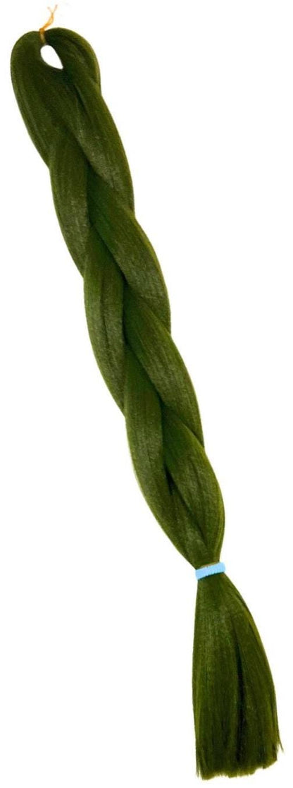 Army - Green Braiding Hair